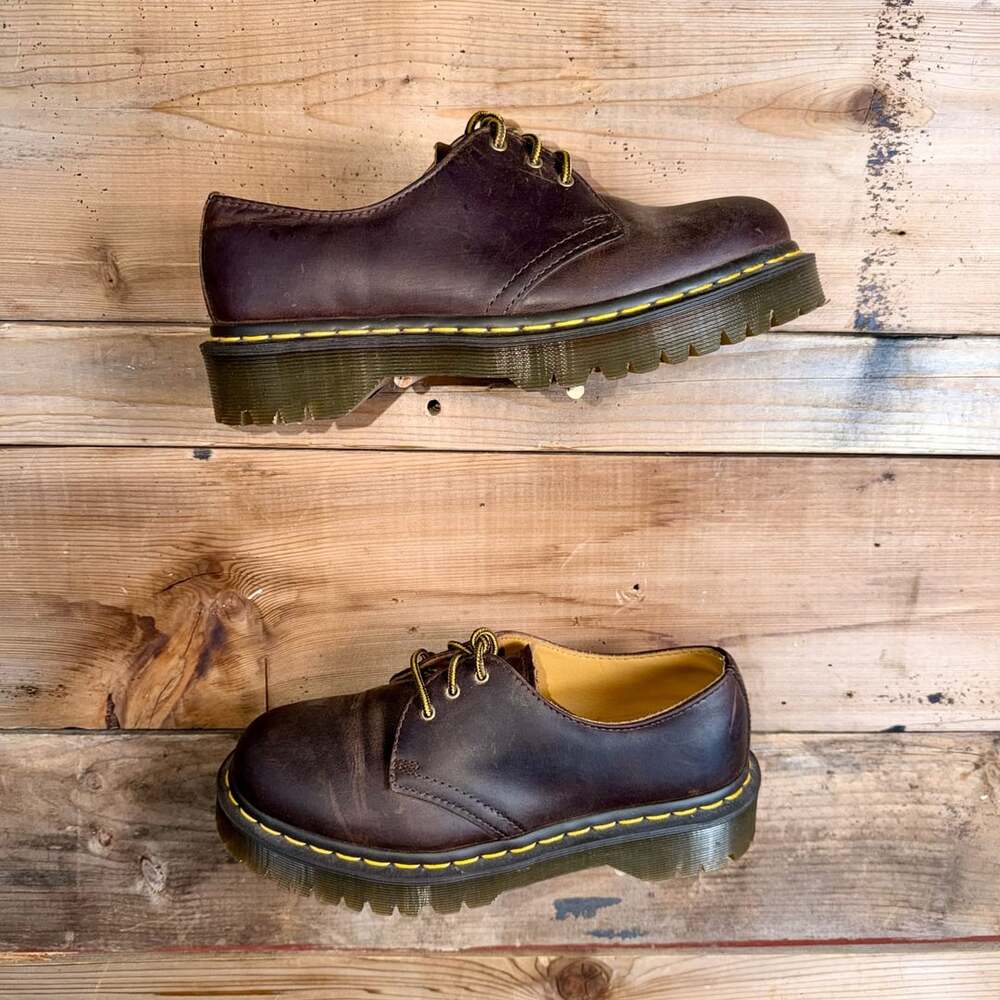 Dr. Martens 27899 Brown Leather Oxford Shoes Size 7 Men’s Unisex
